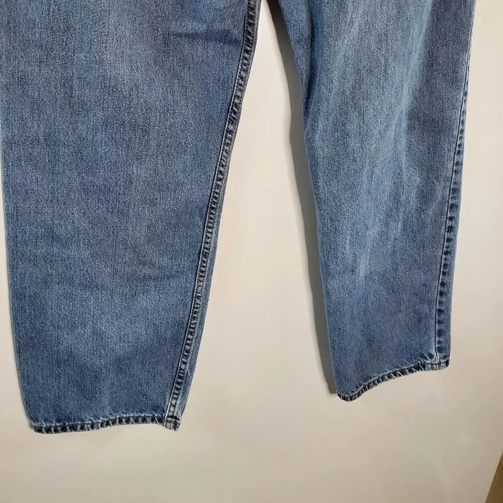 VINTAGE Levi's 550 Relaxed Fit Jeans 36x30 Denim Med Wash Straight Leg